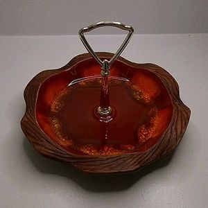 Vintage Sequoia Ware Pottery Nut/Candy Dish